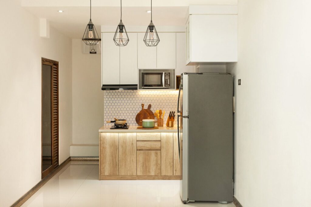 small kitchen storage with smart organization
