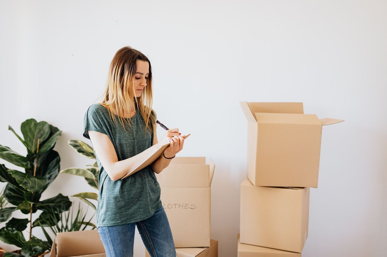 Decluttering your home with a donation box